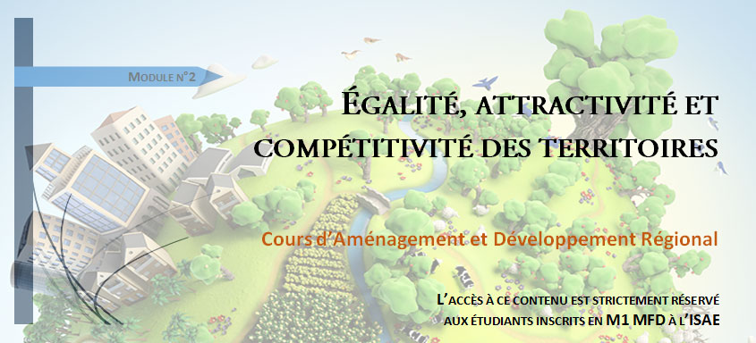 Module 2 – Égalité, attractivité et compétitivité des territoires